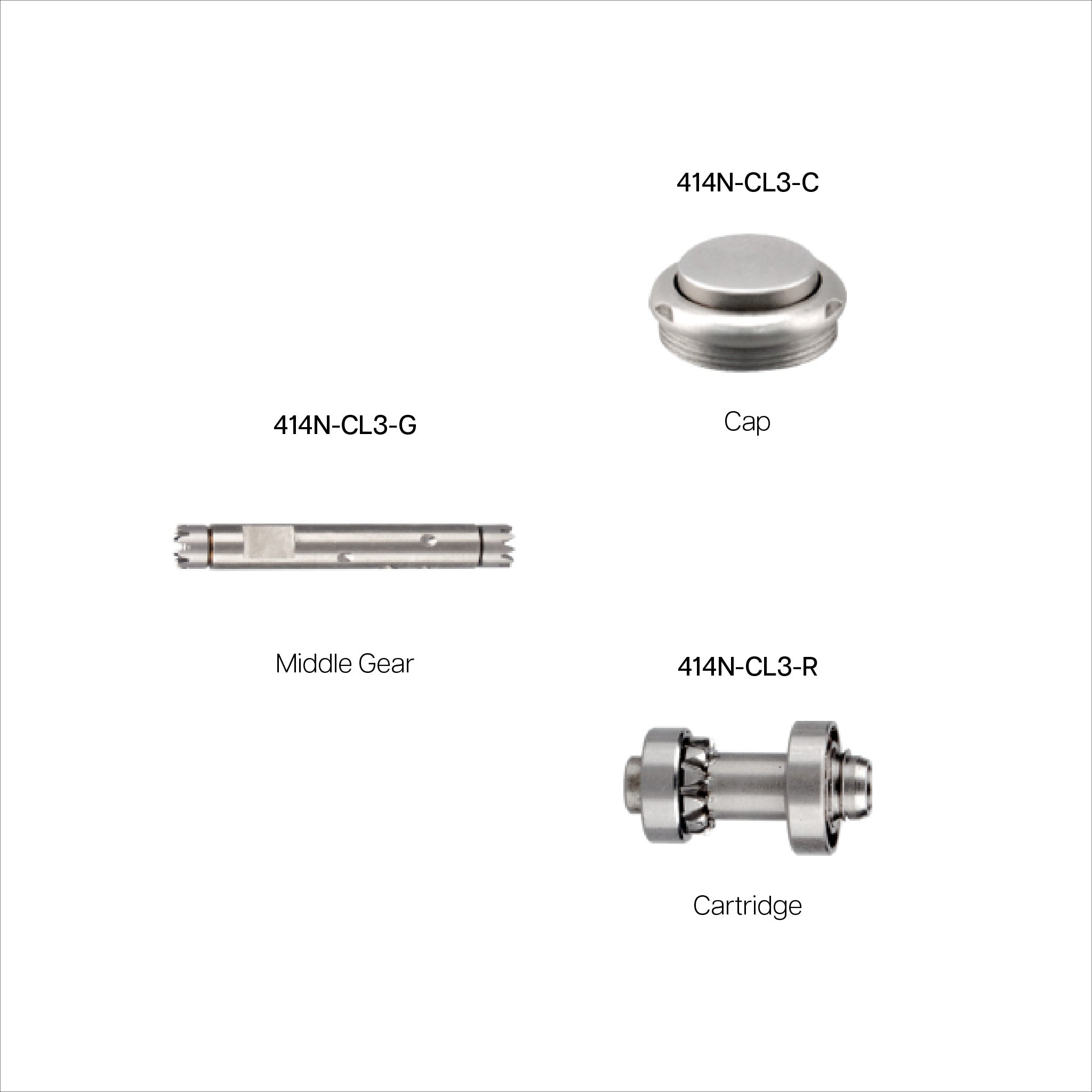 BR-414N-CL3 Low-Speed Handpiece