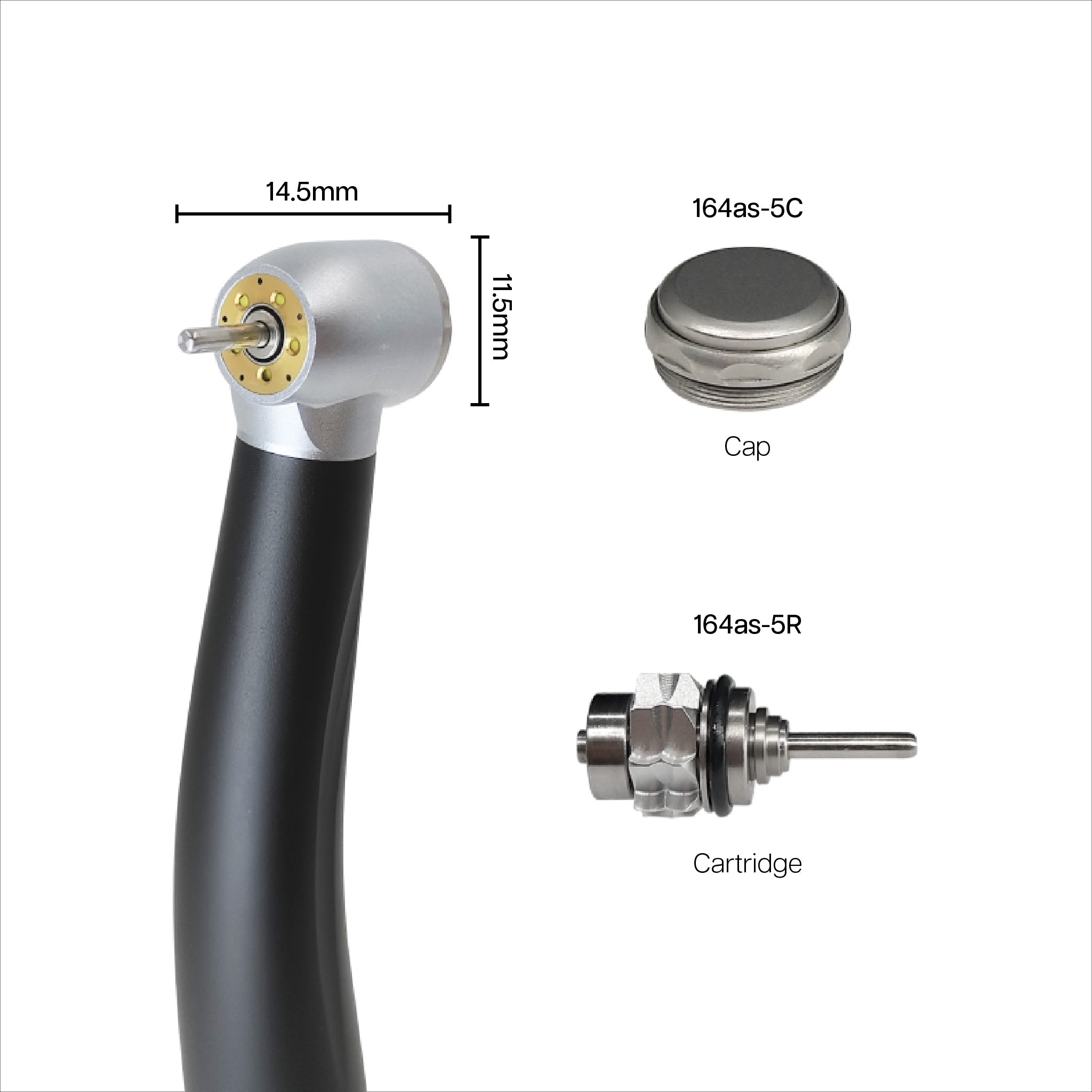 BR-164AS-5E High-Speed Handpiece