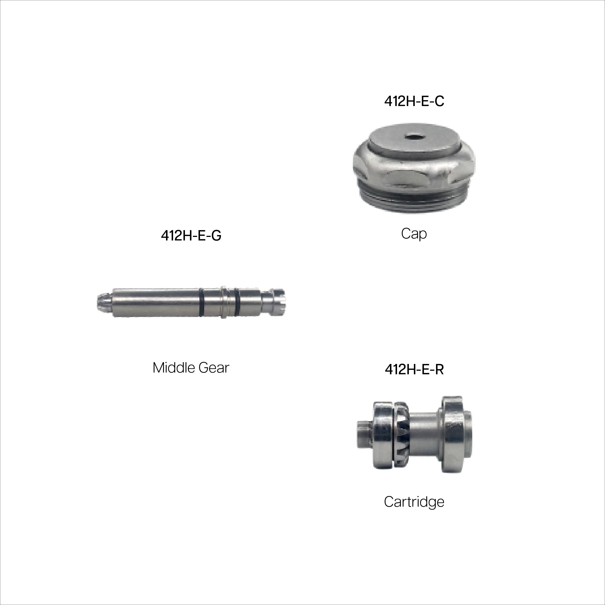 BR-412H-E 20:1 Implant E-Generator Contra Angle