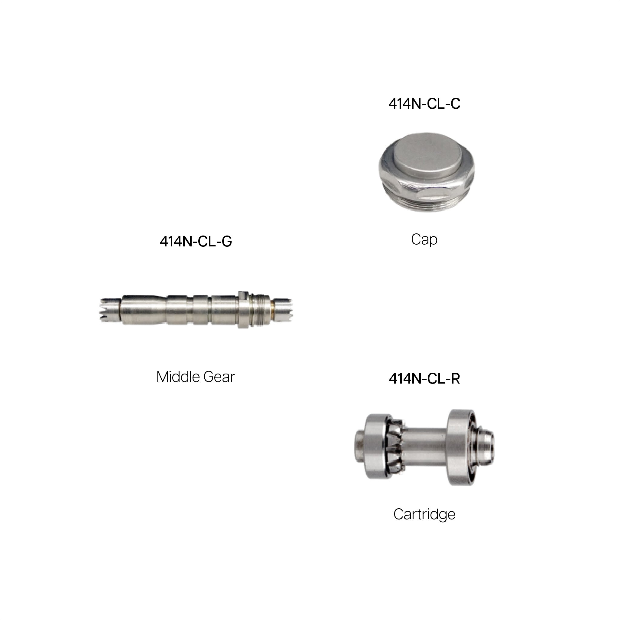 BR-414N-CL Inner Water Dental Handpiece