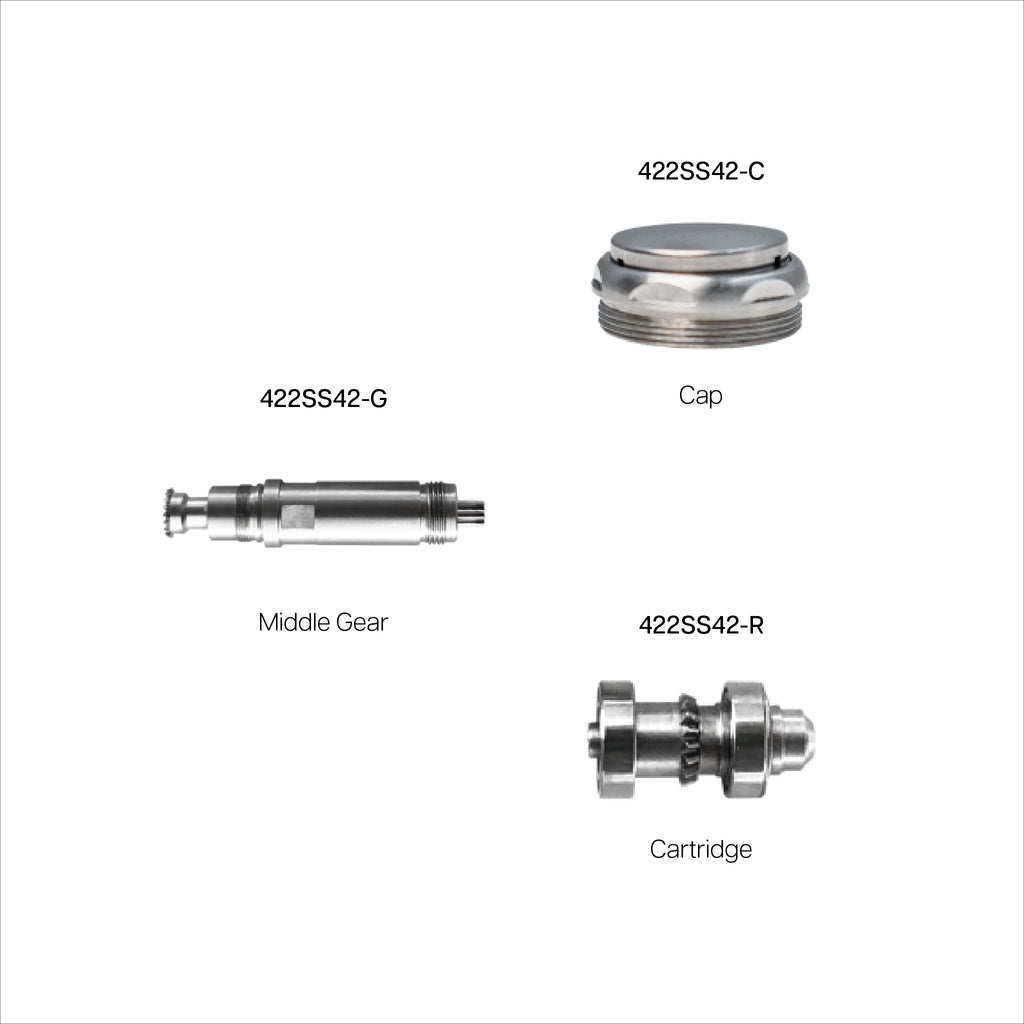 KM-422SS-42 1:4.2 Increasing Contra Angle Handpiece (Inner Water)