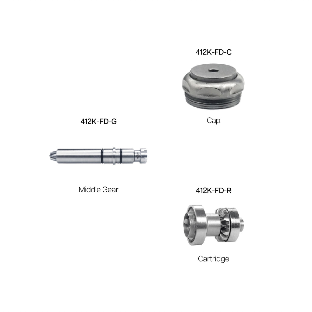 KM-412K-FD 20:1 Implant External Push Button Contra Angle